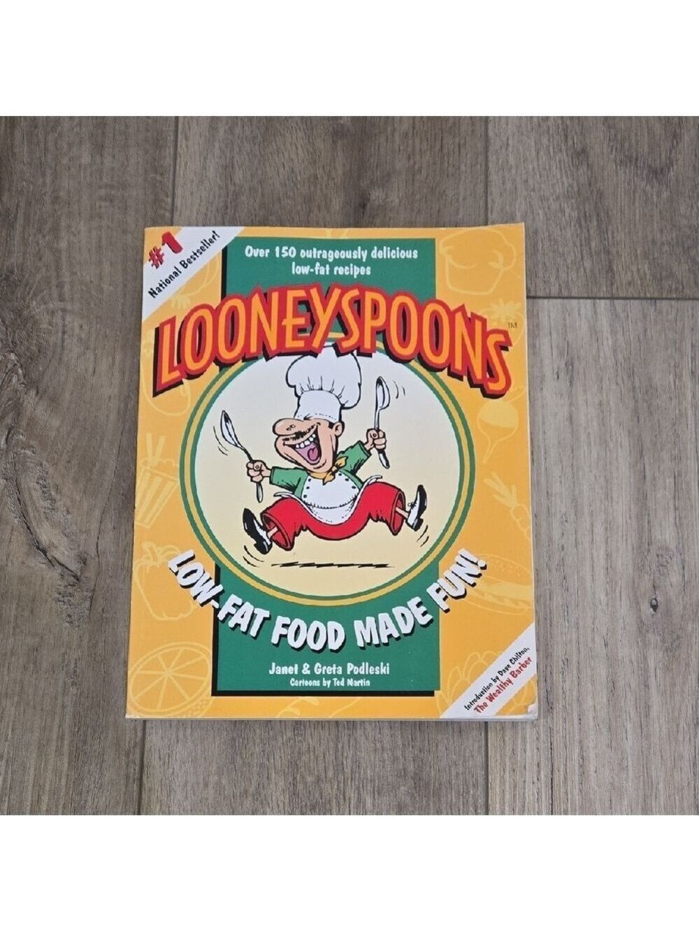 Retro Y2K Looneyspoons Cookbook - Fun Low-Fat Recipes